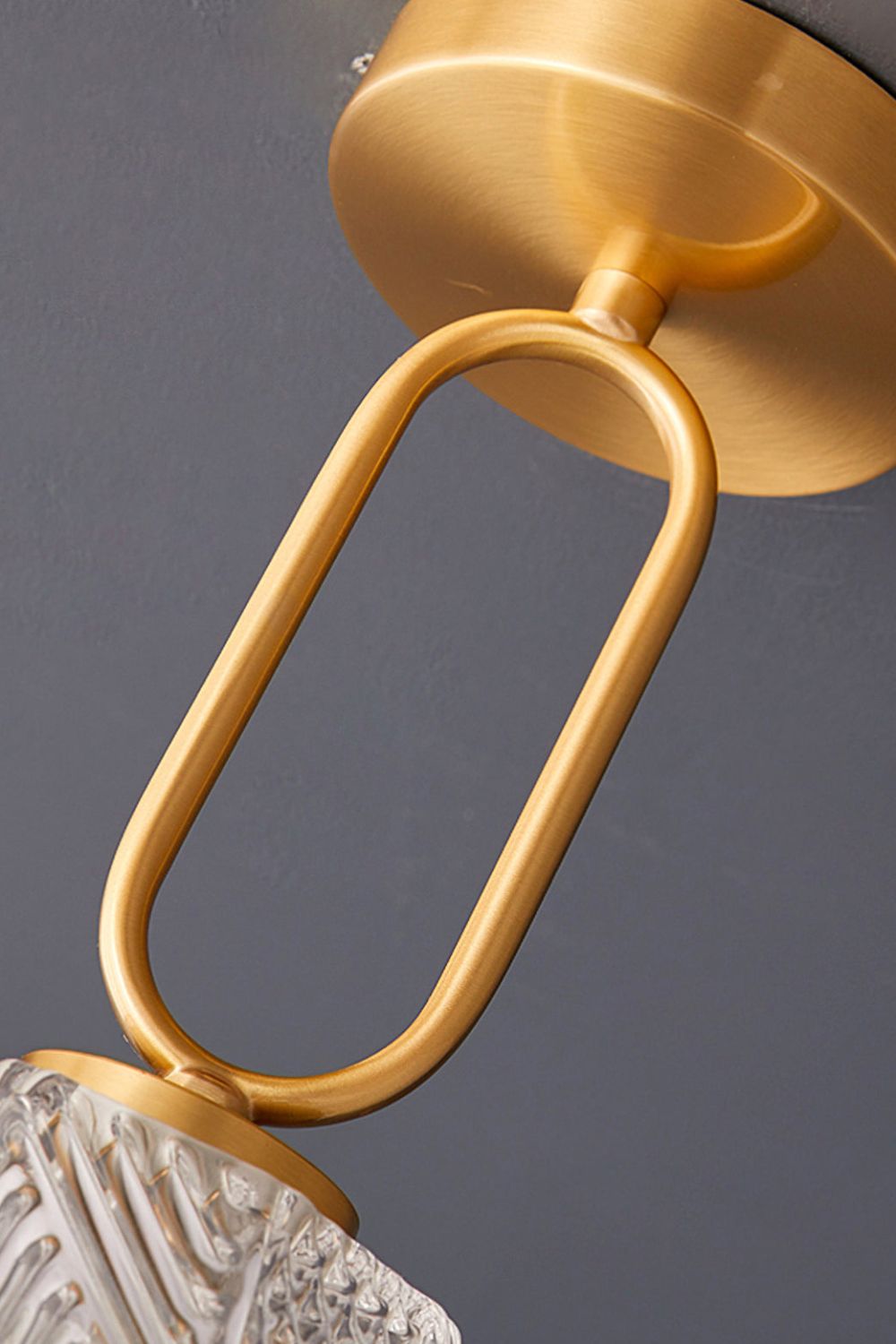 Diamond Cut Art Deco Ceiling Light - everlamps