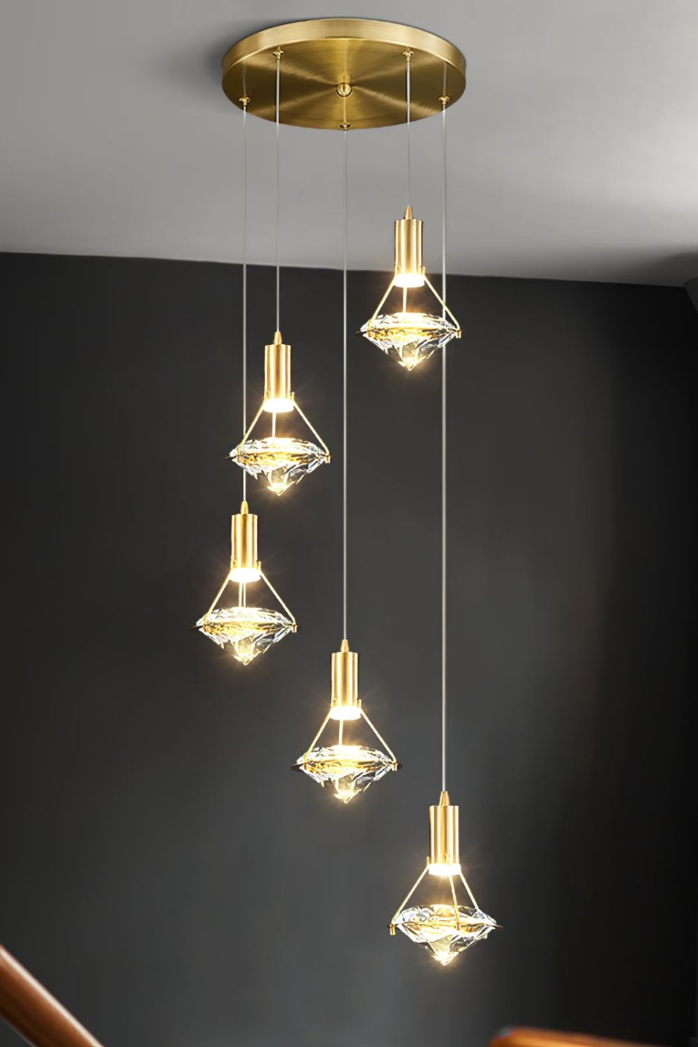 Diamond Pendant Lamp - everlamps