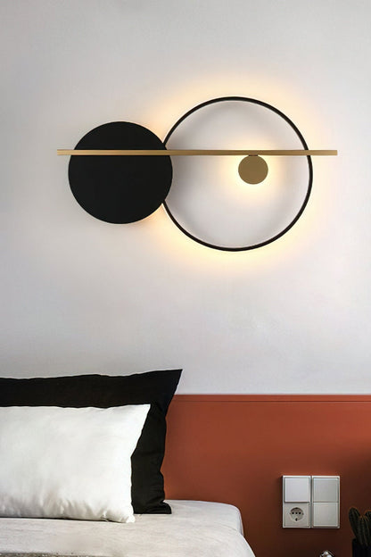 Double Circle Wall Light - view 4 | everlamps