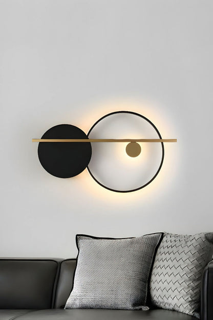 Double Circle Wall Light - view 6 | everlamps