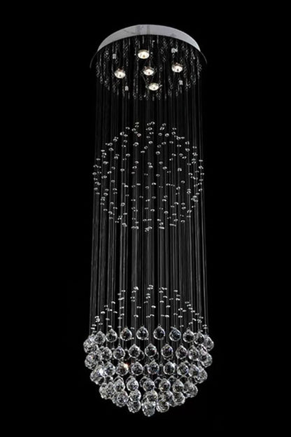 Double Ball Crystal Chandelier - everlamps