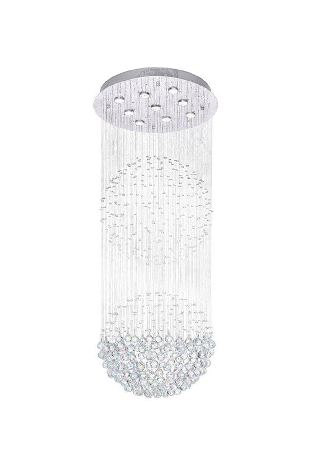 Double Ball Crystal Chandelier - everlamps