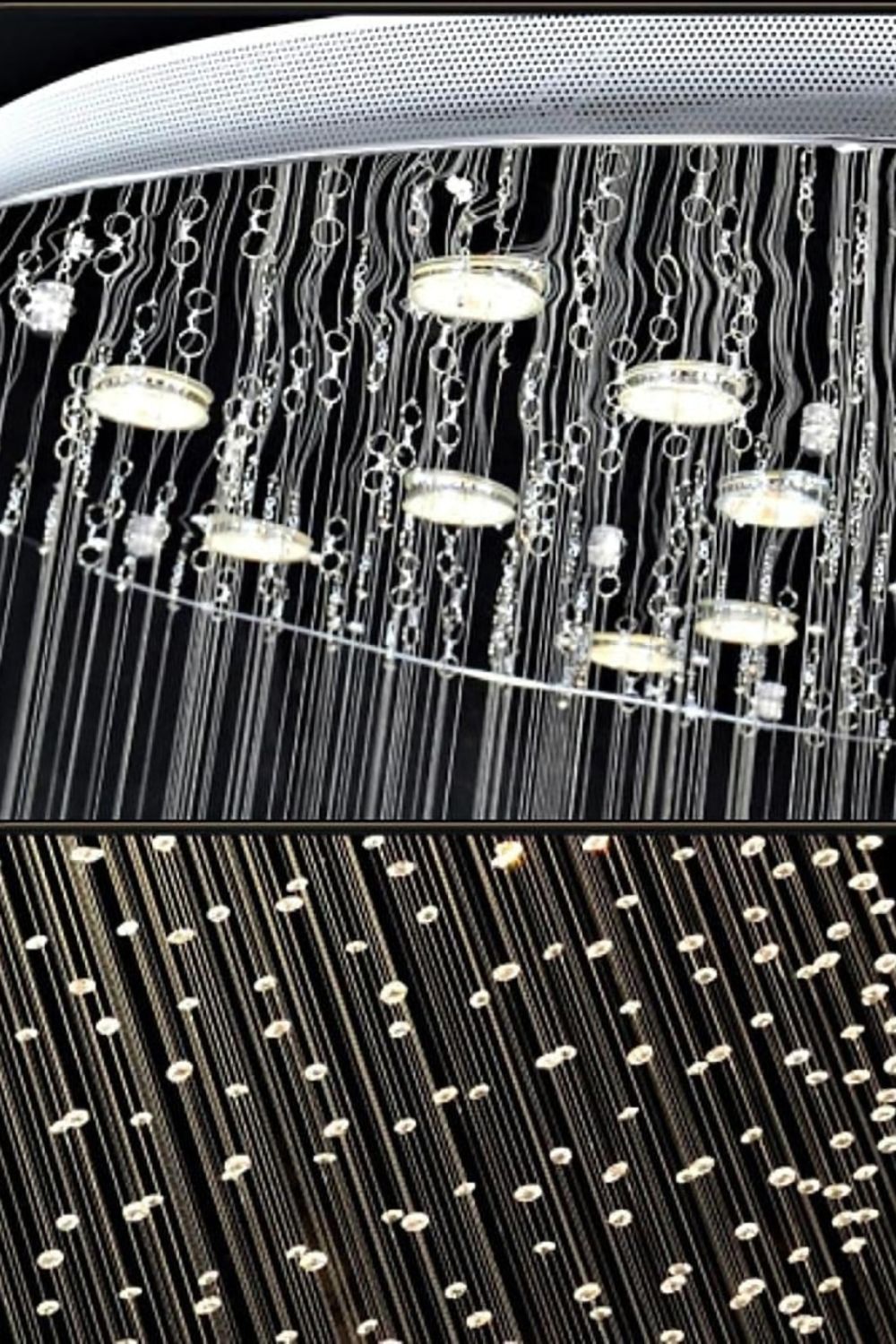 Double Ball Crystal Chandelier - everlamps