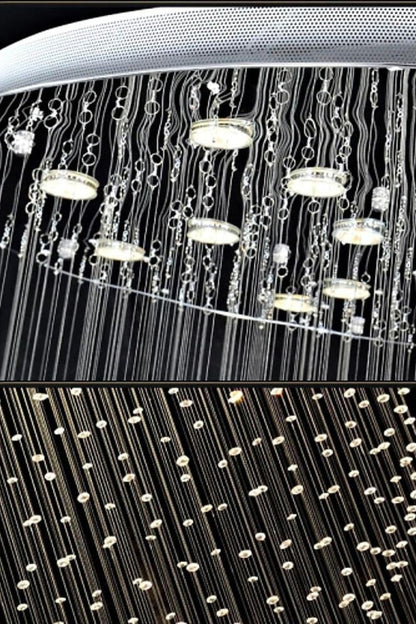 Double Ball Crystal Chandelier - everlamps