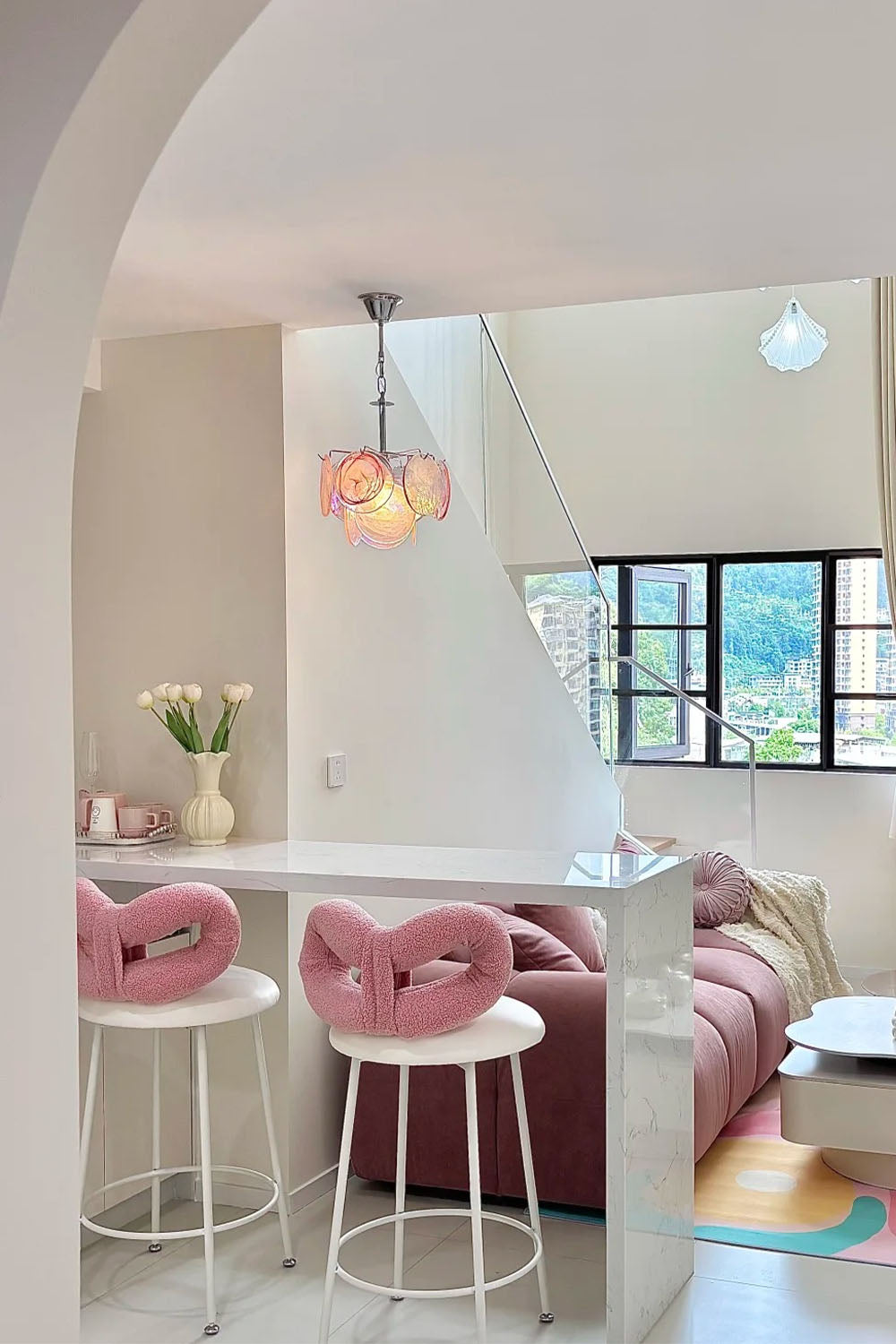 Dream Disc Chandelier - view 3 | everlamps