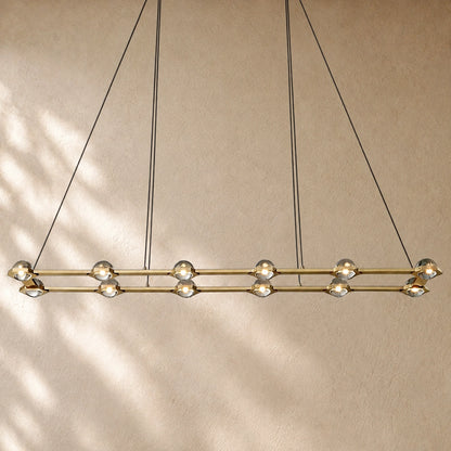 Ecletant Rectangular Chandelier