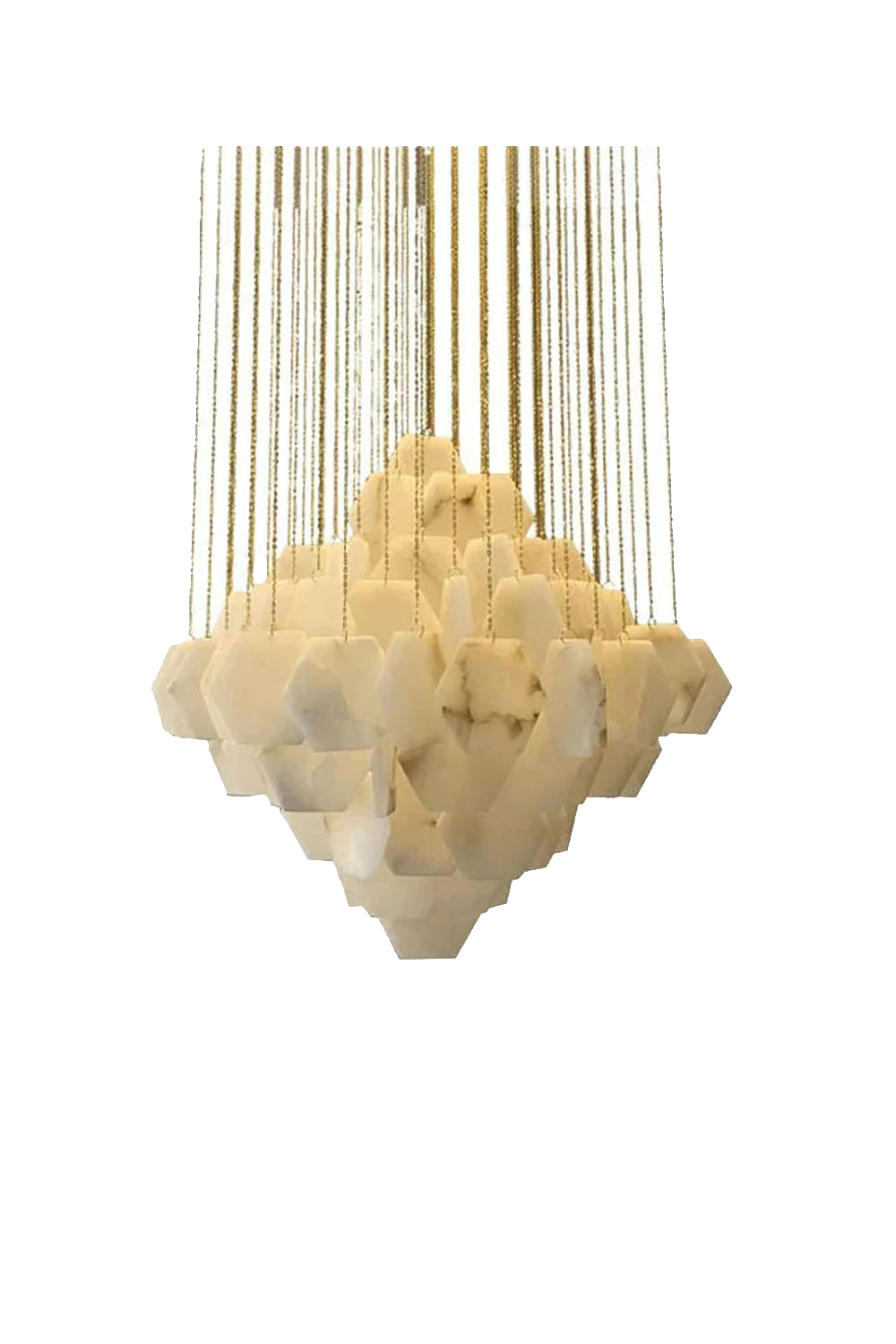 Eclipse Marble Cascade Chandelier | everlamps