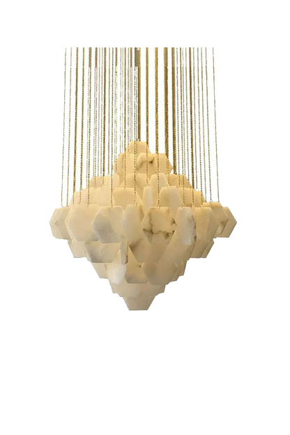 Eclipse Marble Cascade Chandelier | everlamps