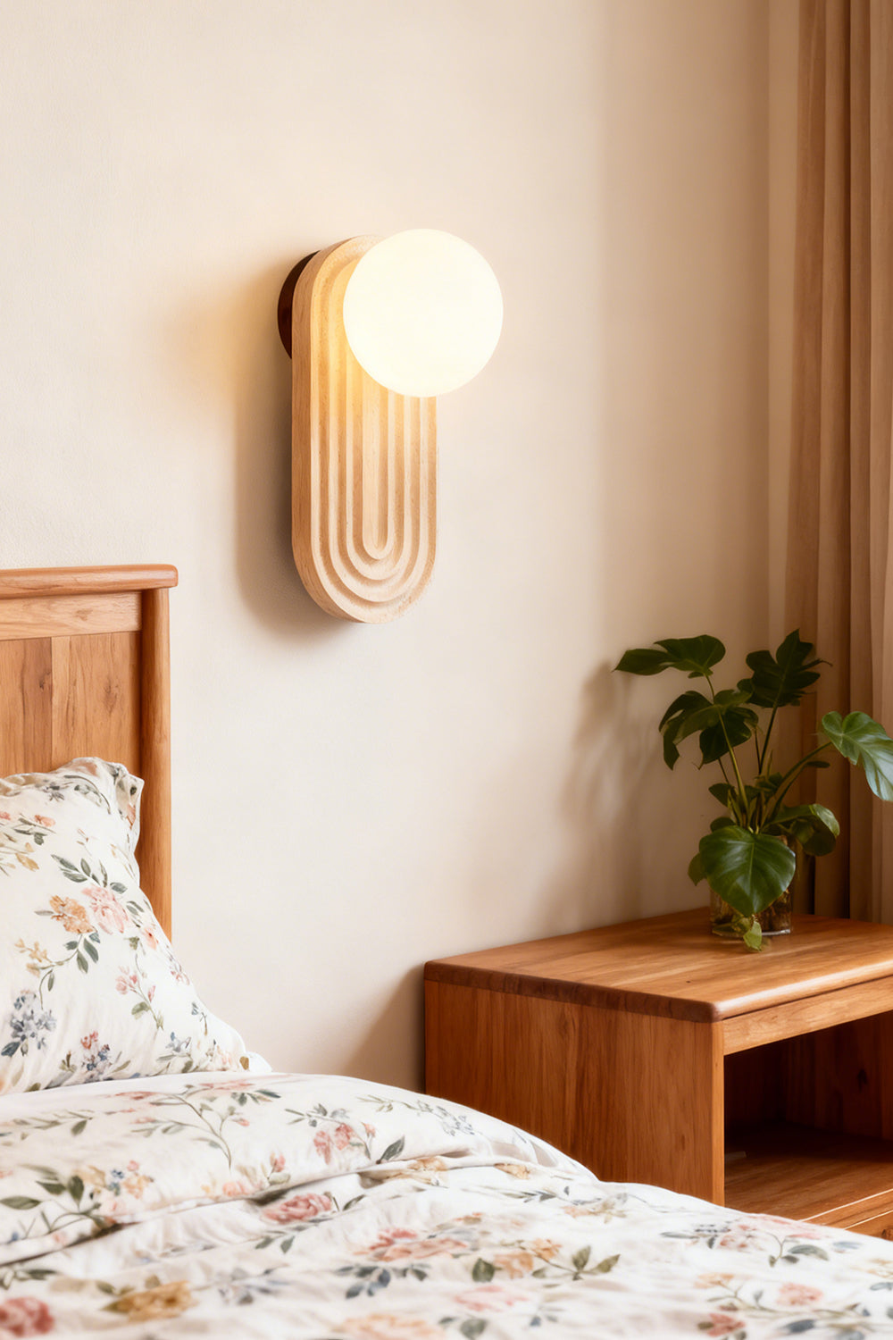 Elegant Travertine Wall Light - view 2 | everlamps