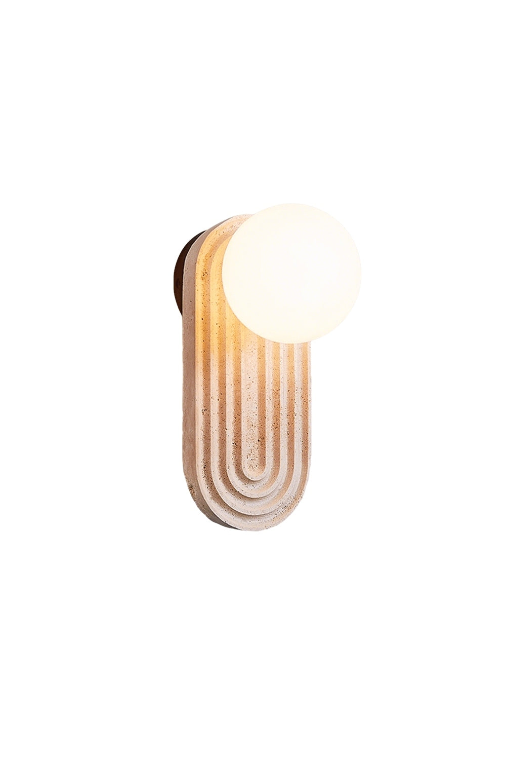 Elegant Travertine Wall Light | everlamps