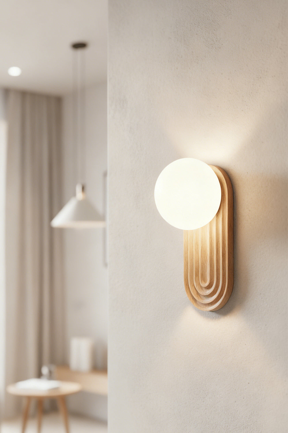 Elegant Travertine Wall Light - view 10 | everlamps