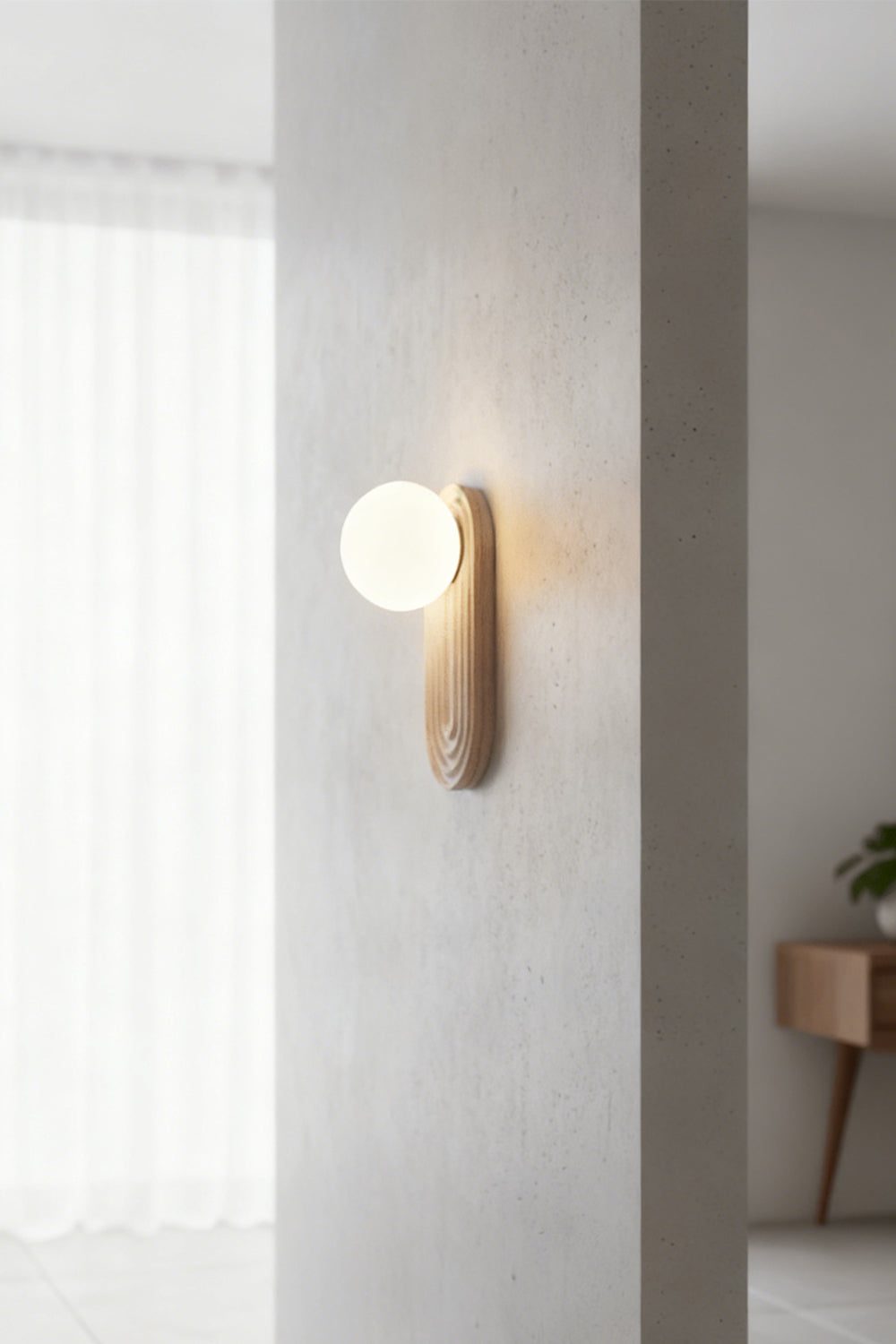 Elegant Travertine Wall Light - view 12 | everlamps