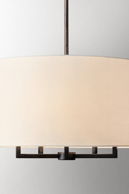 Emery Fabric Chandelier - view 10 | everlamps