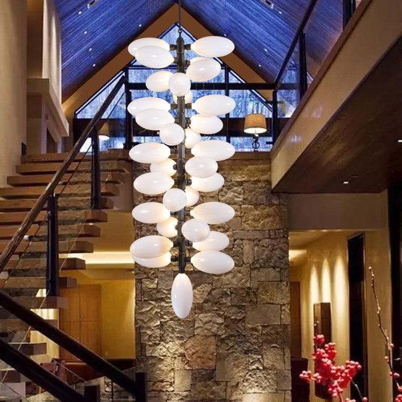 Vertical Long Grape Chandelier