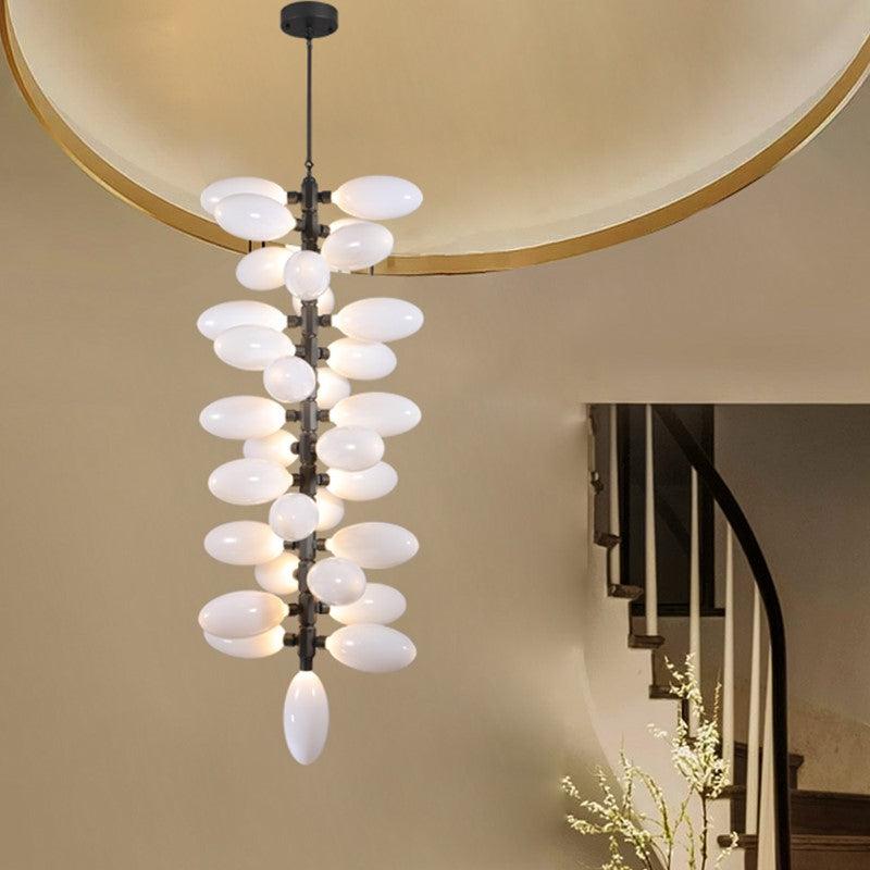 Vertical Long Grape Chandelier