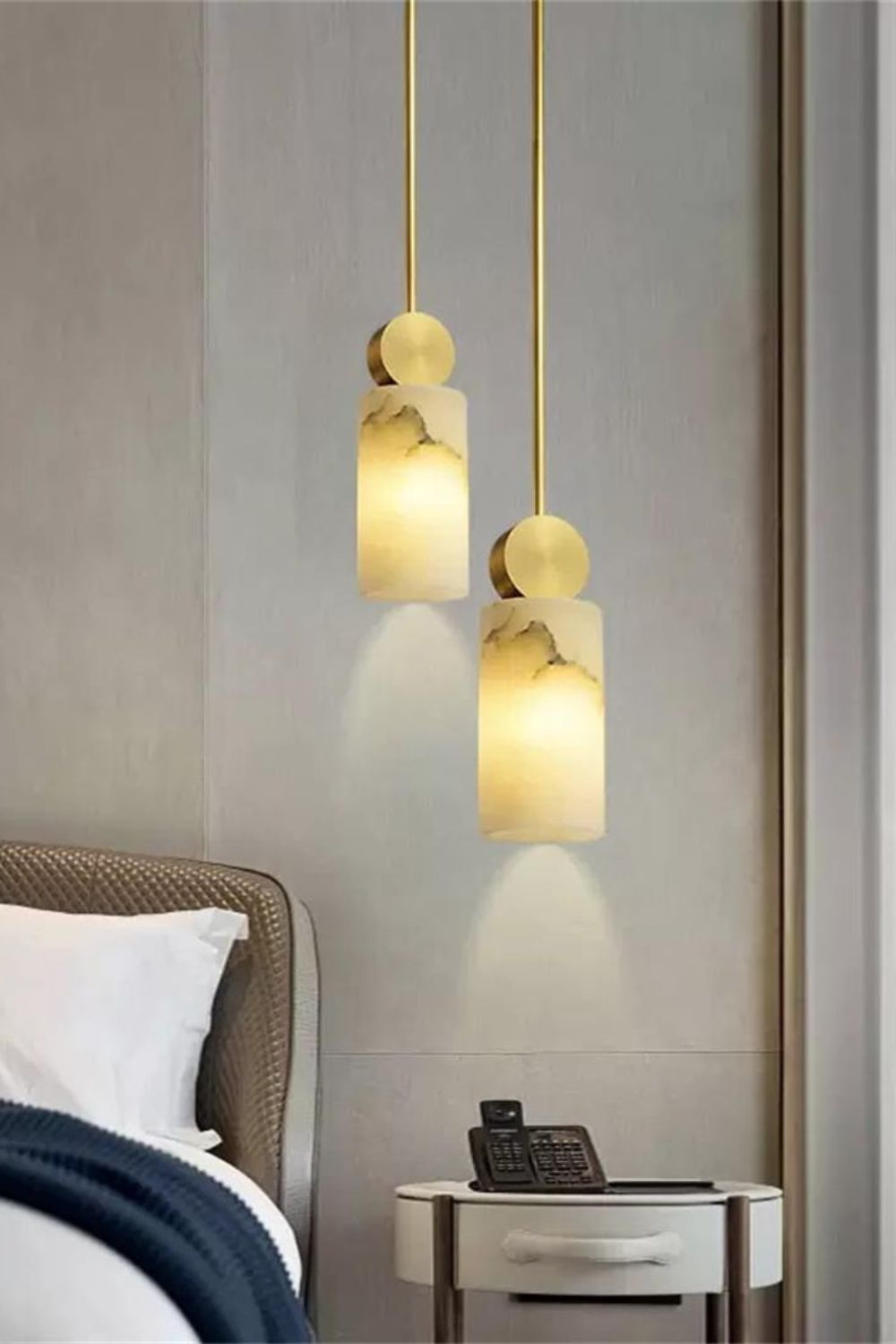 Etruscan Marble Pendant Light - everlamps