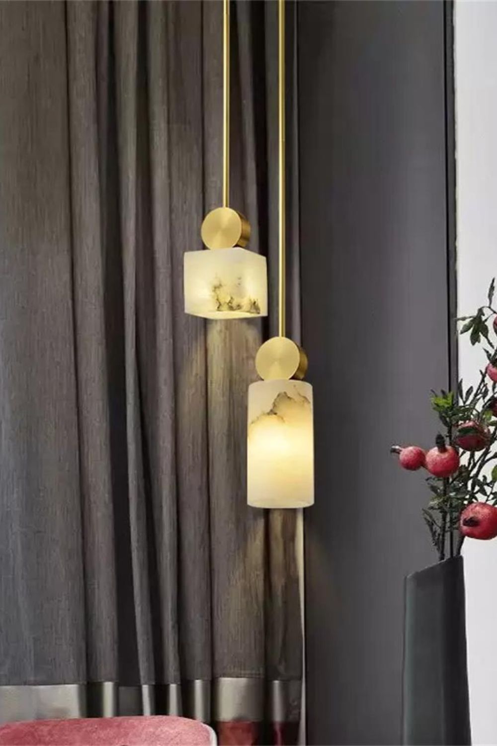 Etruscan Marble Pendant Light - everlamps