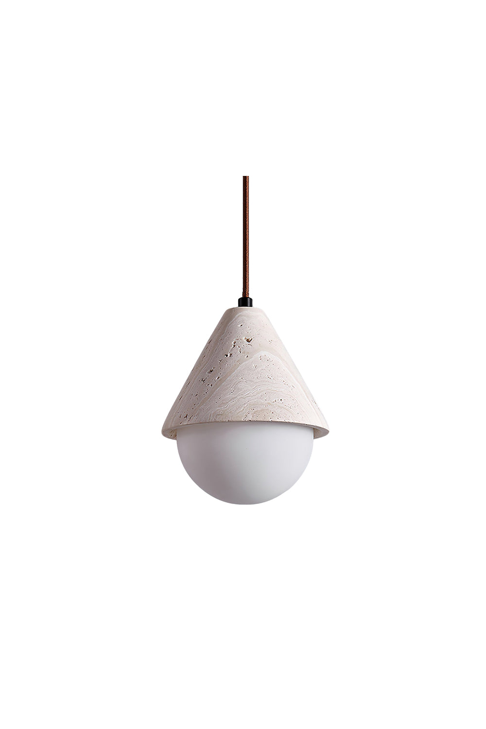 Etruscan Travertine Dome Light | everlamps