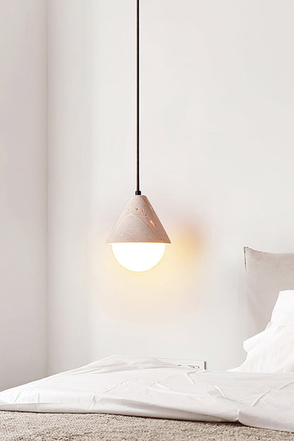 Etruscan Travertine Dome Light - view 7 | everlamps