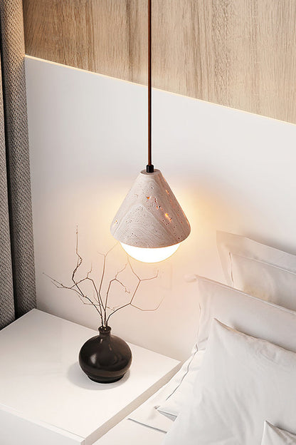 Etruscan Travertine Dome Light - view 9 | everlamps