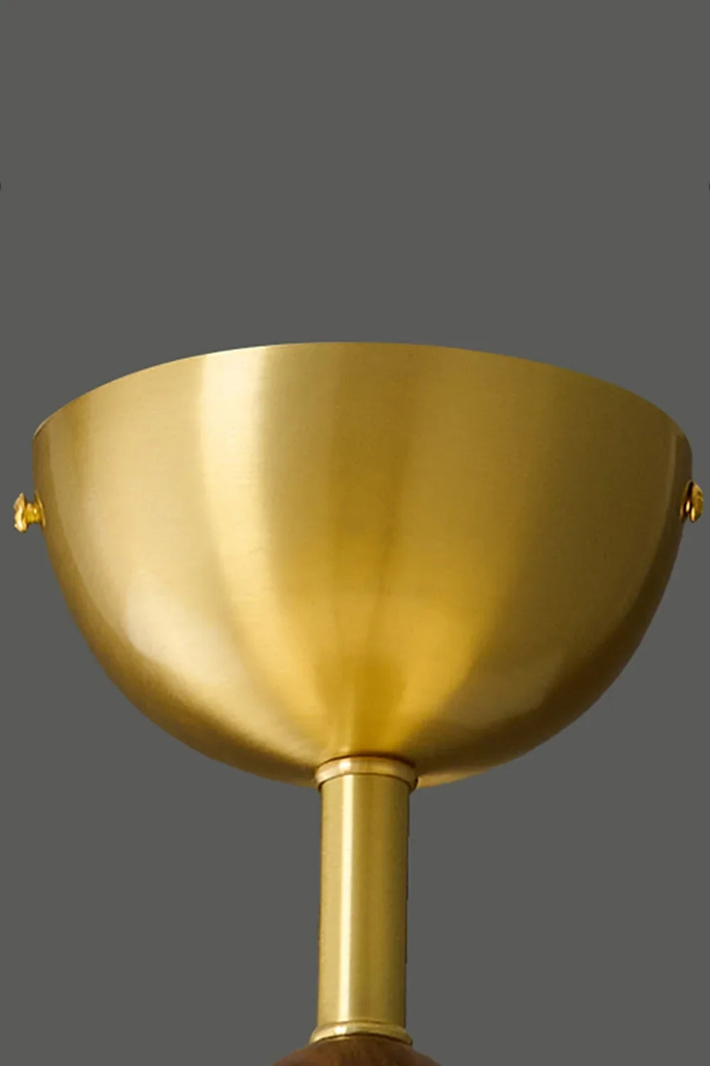 Fabric Brass Pendant Lamp - view 12 | everlamps