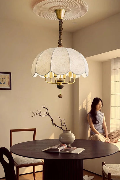 Fabric Lonzo Pendant Lamp - view 7 | everlamps