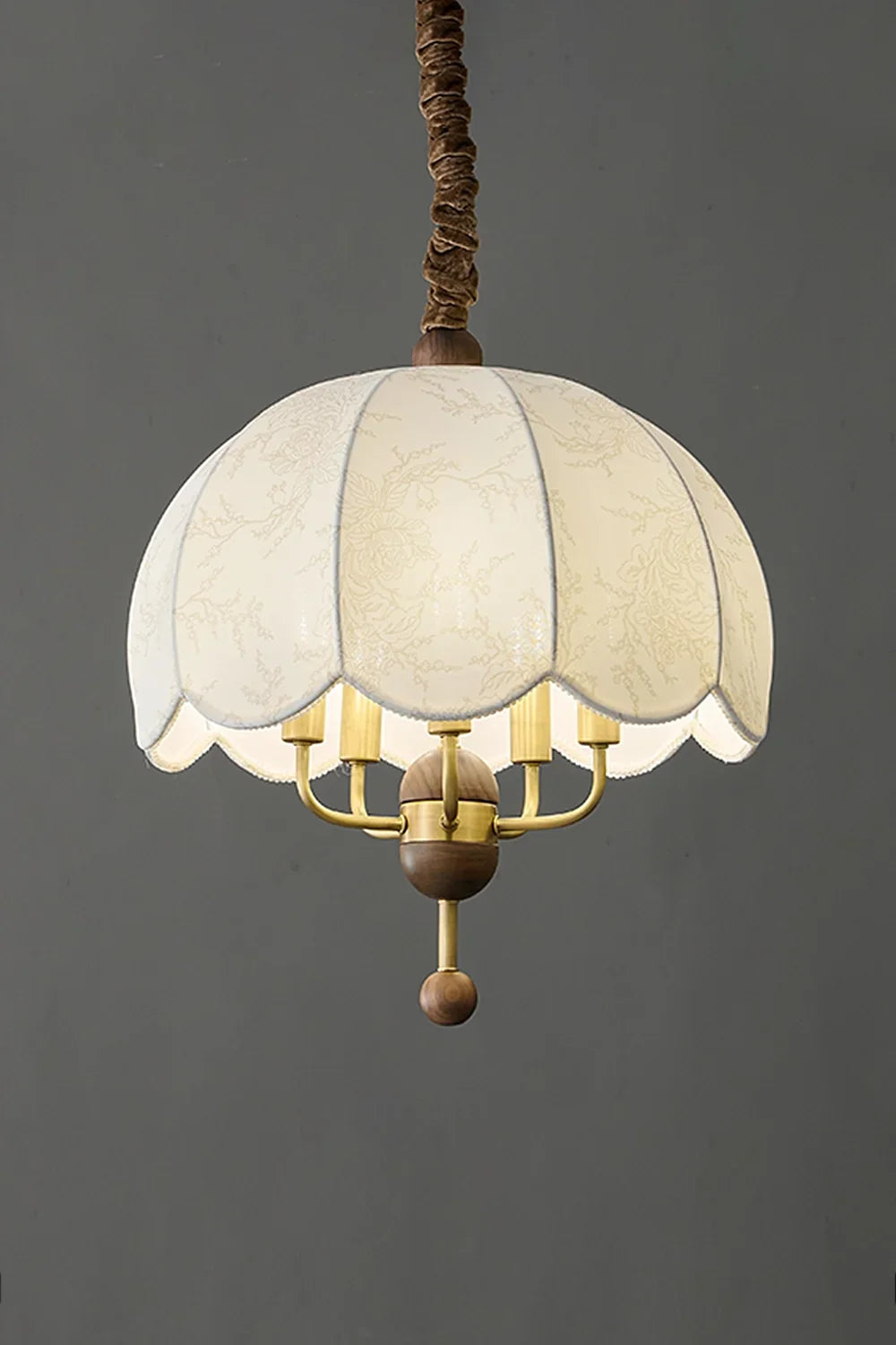 Fabric Lonzo Pendant Lamp - view 9 | everlamps