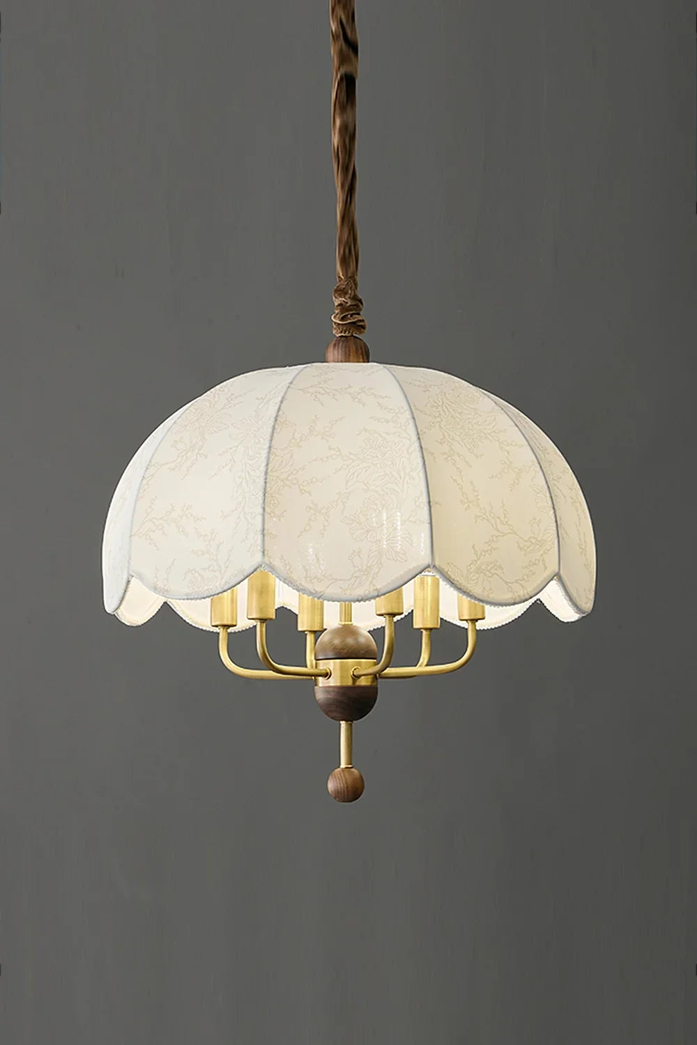 Fabric Lonzo Pendant Lamp - view 8 | everlamps