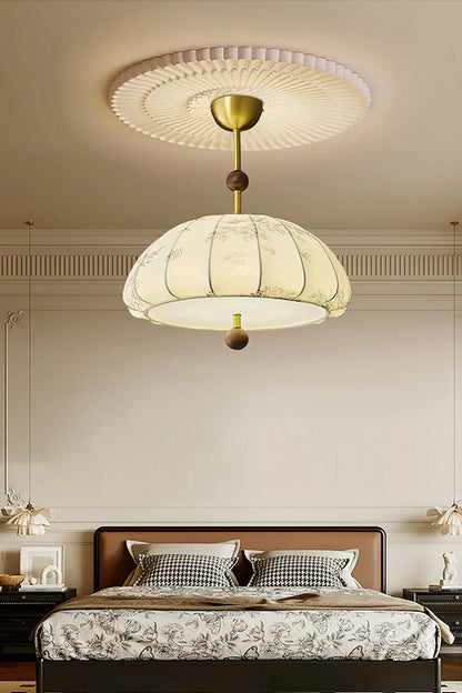 Fabric Trigg Pendant Lamp - view 5 | everlamps