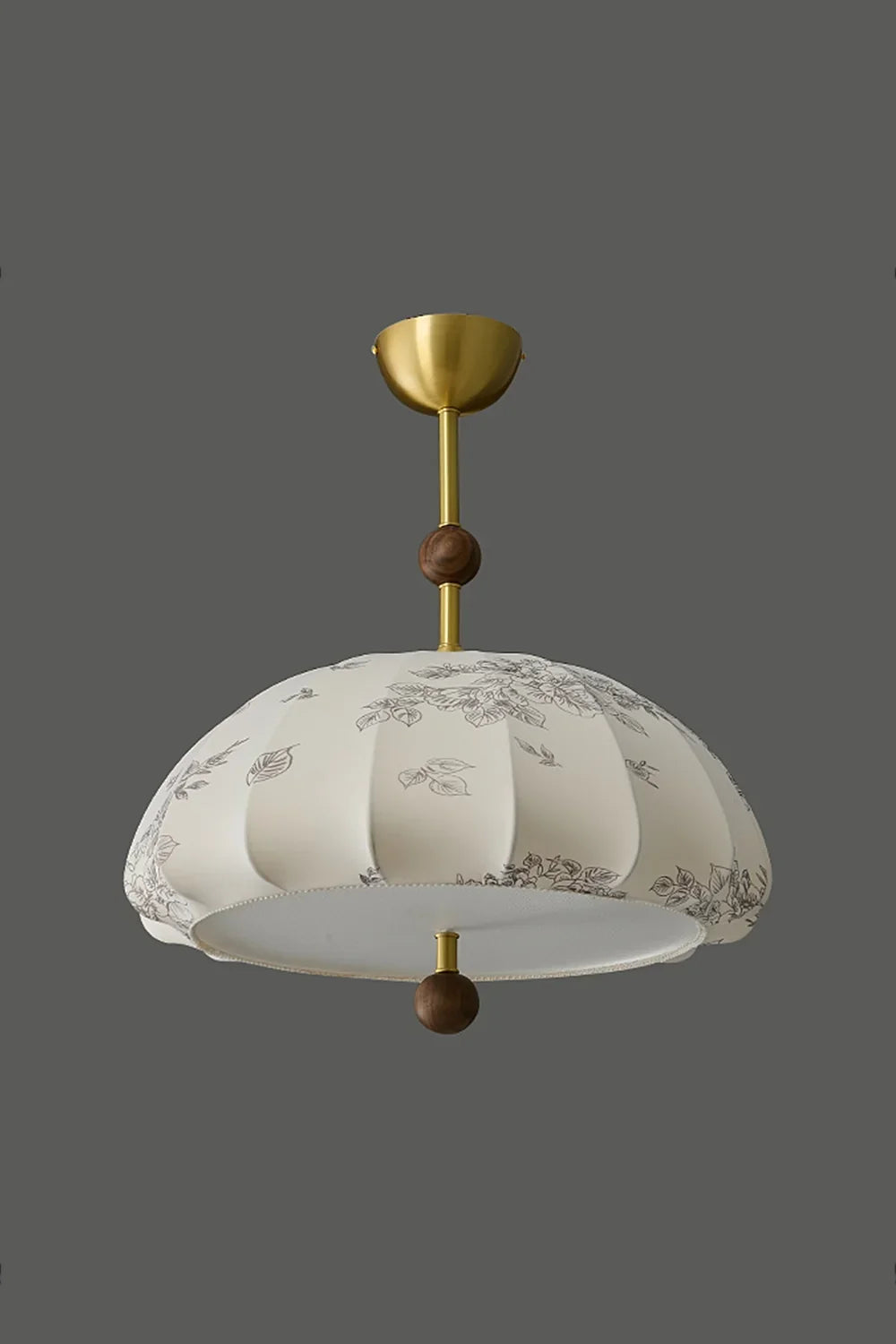 Fabric Trigg Pendant Lamp - view 8 | everlamps
