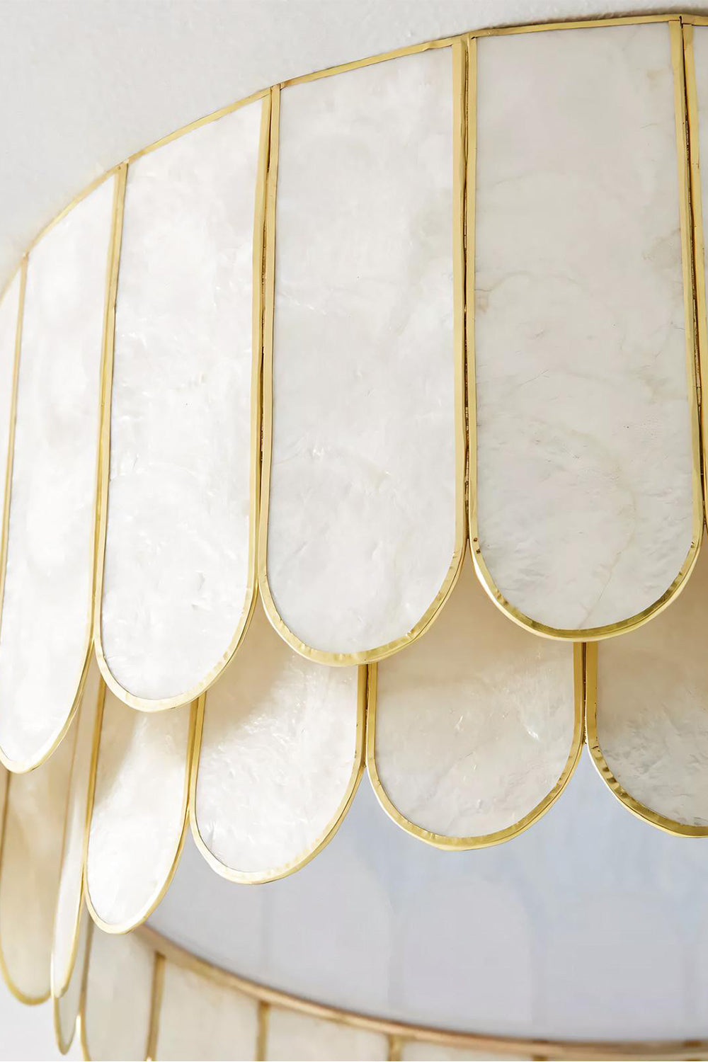 Faceted Shell Bloom Ceiling Light - view 14 | everlamps