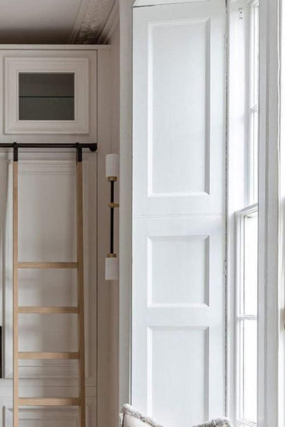 Cylindrical Glass Farol Wall Light - view 14 | everlamps