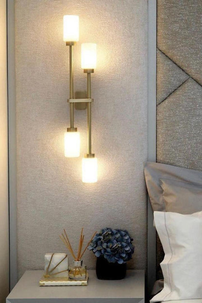 Cylindrical Glass Farol Wall Light - view 17 | everlamps