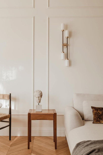 Cylindrical Glass Farol Wall Light - view 2 | everlamps