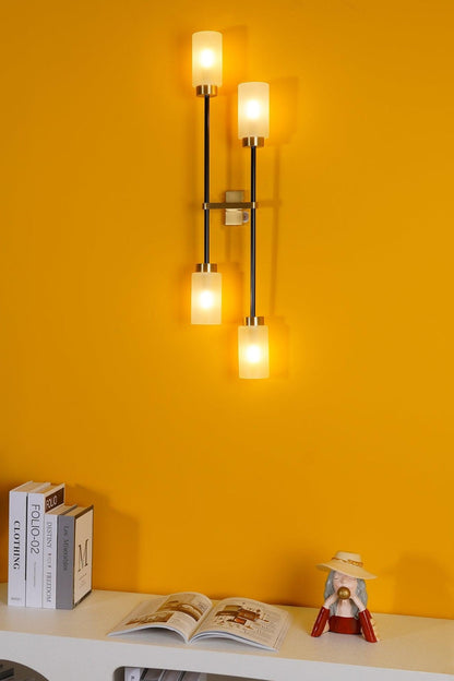 Cylindrical Glass Farol Wall Light - view 20 | everlamps