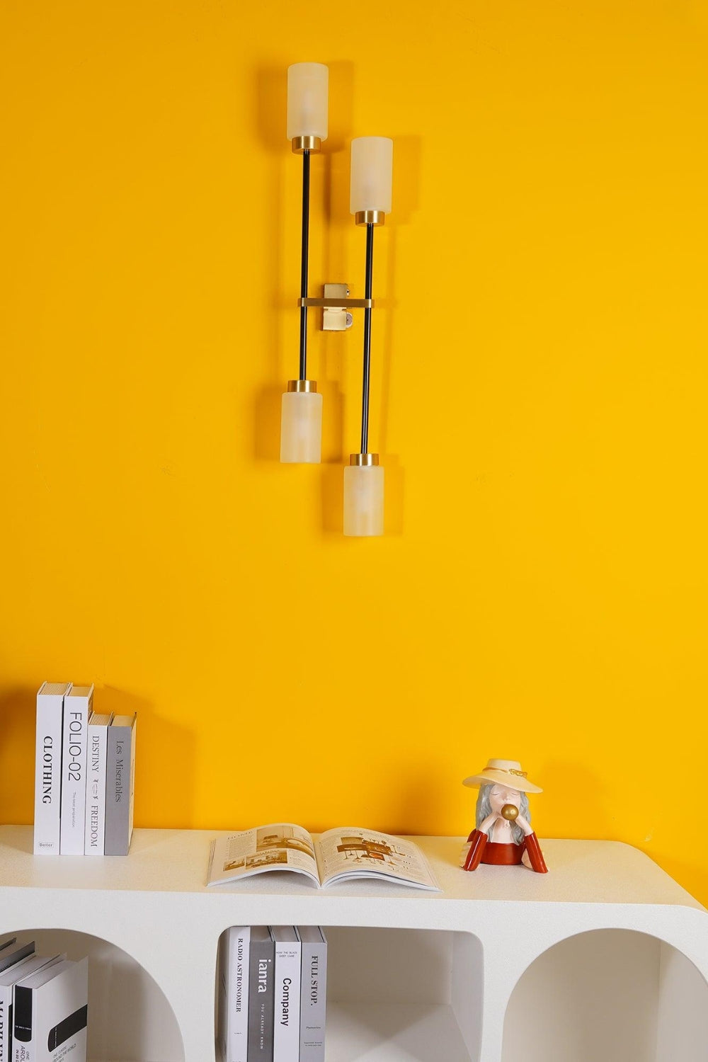 Cylindrical Glass Farol Wall Light - view 28 | everlamps