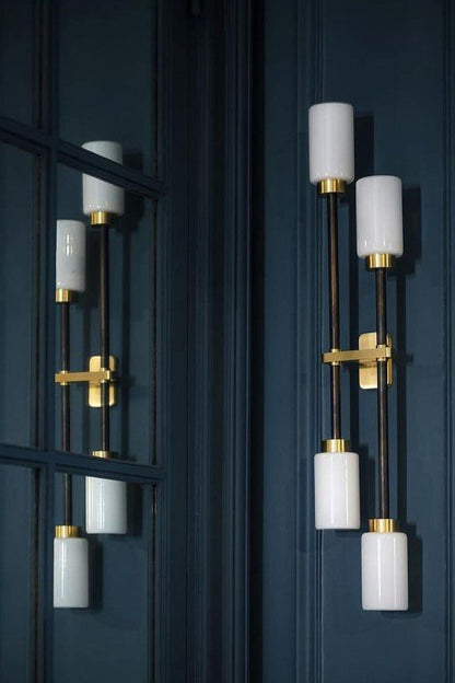 Cylindrical Glass Farol Wall Light - view 32 | everlamps