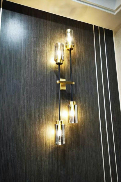 Cylindrical Glass Farol Wall Light - view 34 | everlamps