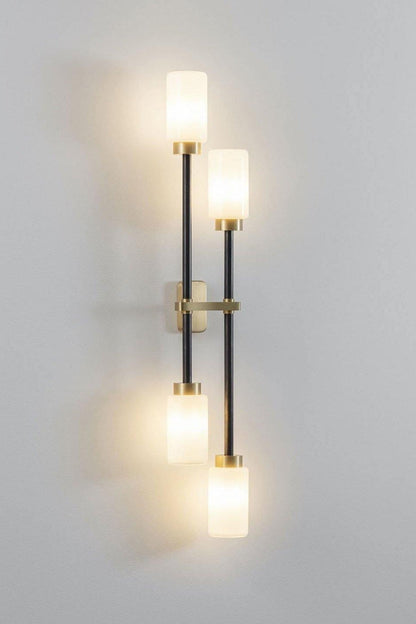 Cylindrical Glass Farol Wall Light - view 36 | everlamps