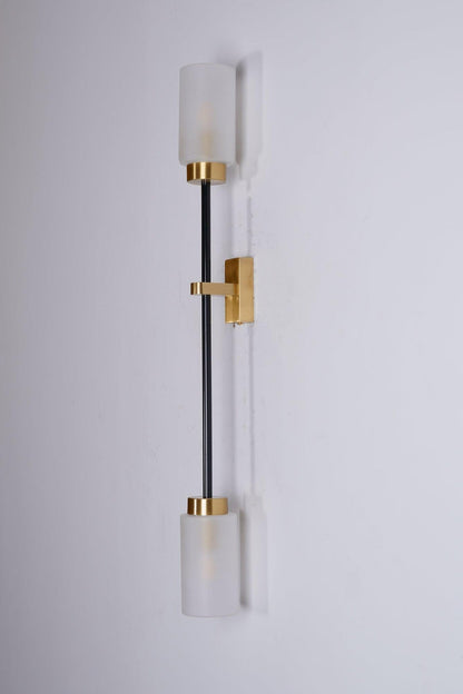 Cylindrical Glass Farol Wall Light