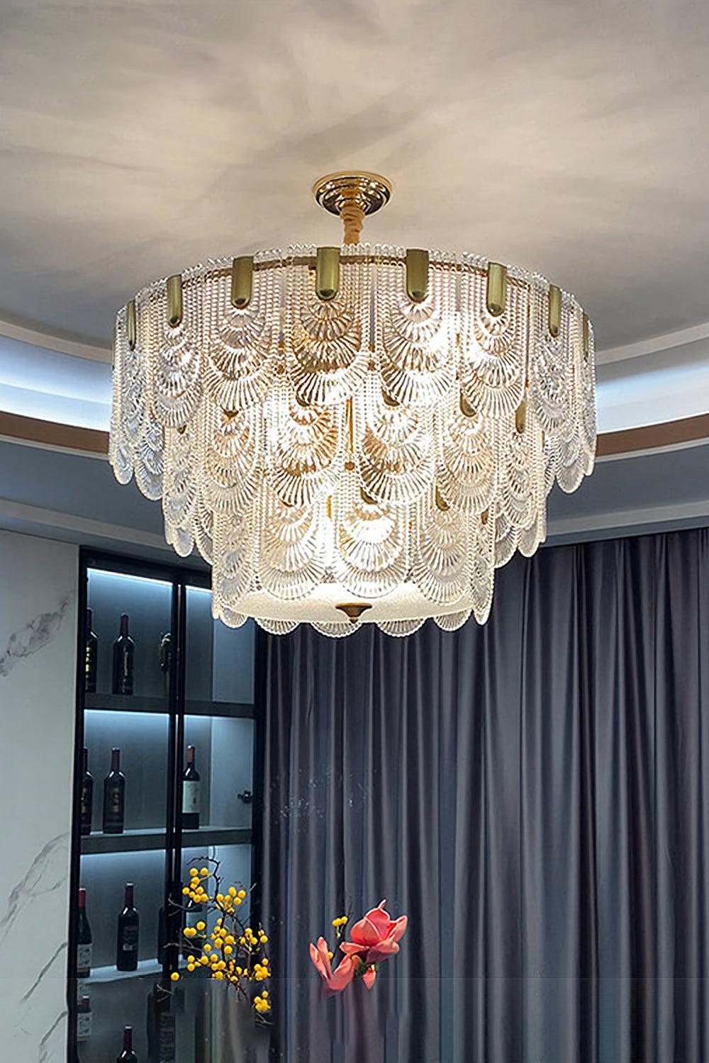 Fashional Crystal Glass Chandelier - everlamps
