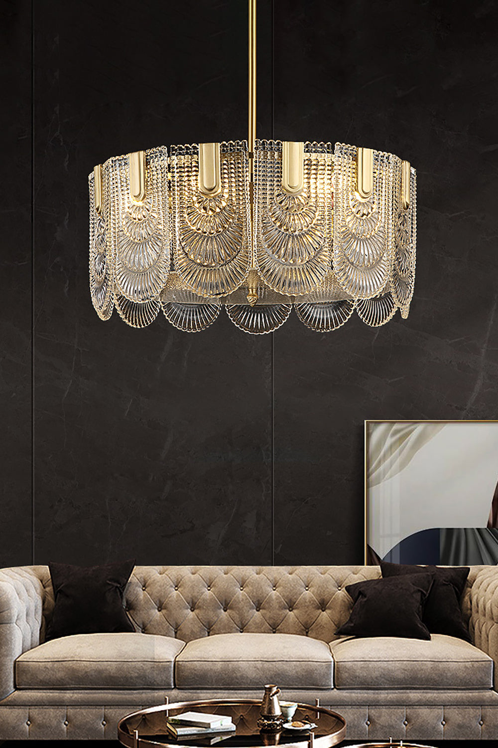 Fashional Crystal Glass Chandelier - everlamps