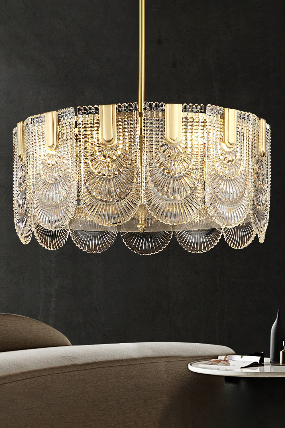 Fashional Crystal Glass Chandelier - everlamps