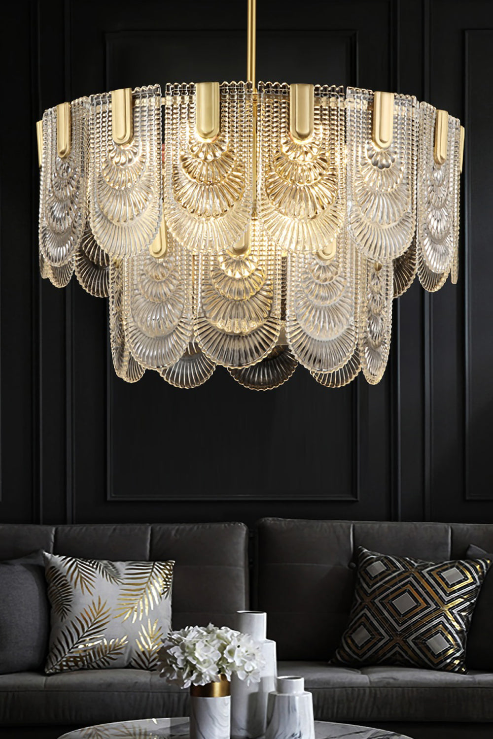Fashional Crystal Glass Chandelier - everlamps