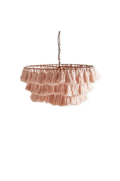 Fabric Fela Tassel Chandelier | everlamps