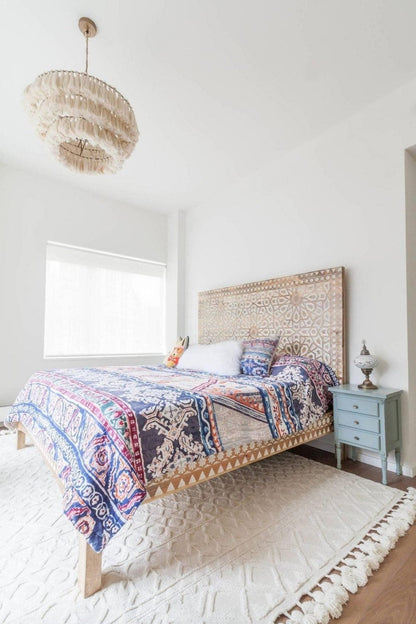 Fabric Fela Tassel Chandelier - view 18 | everlamps