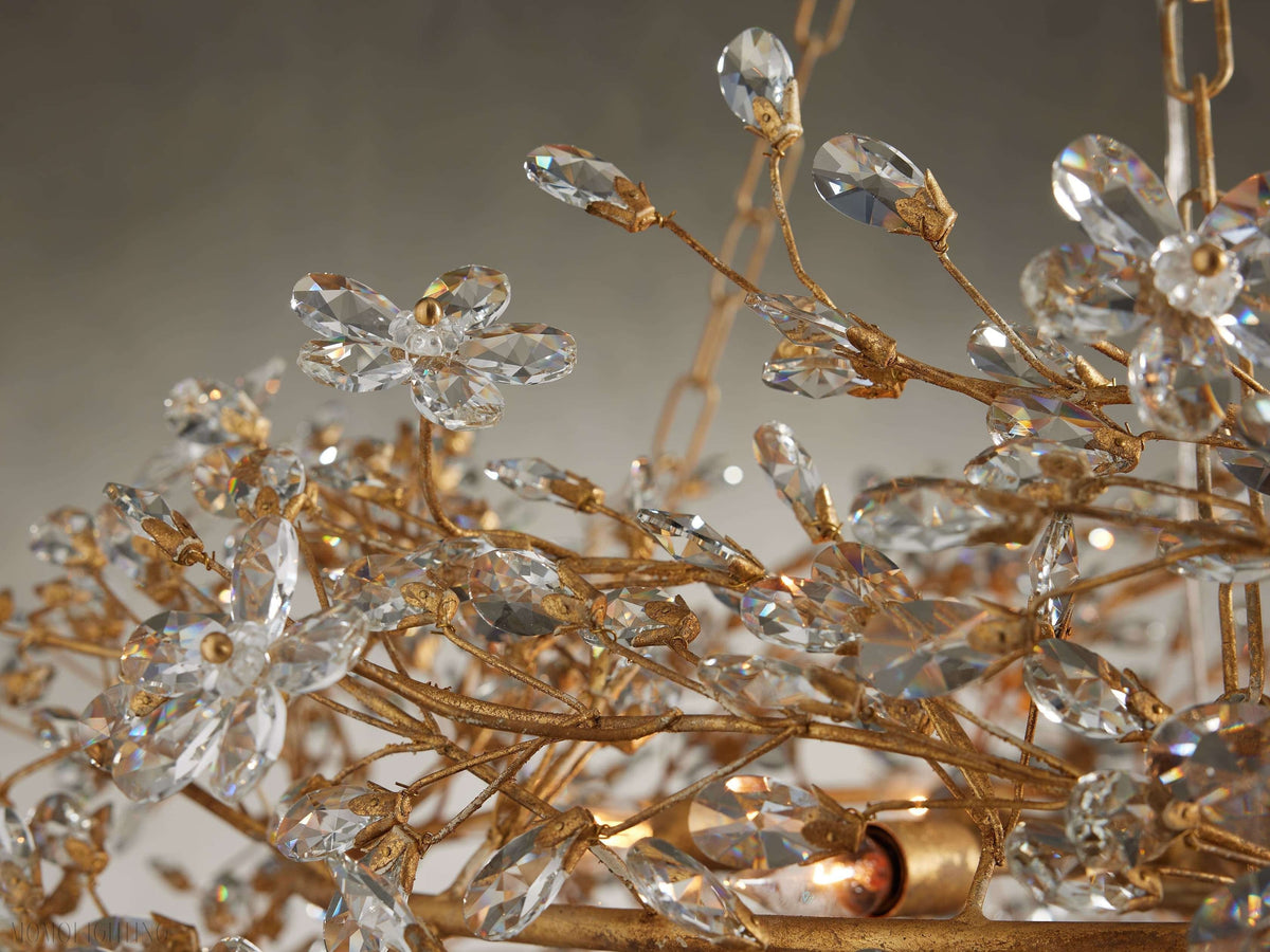 Fiore Crown Chandelier - Everlamps