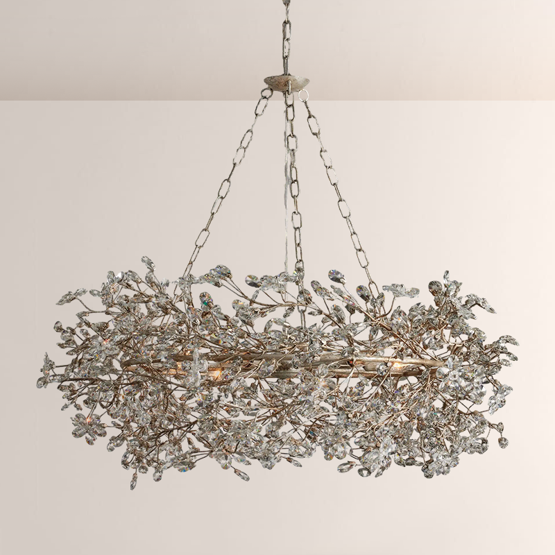Fiore Crown Chandelier - Everlamps