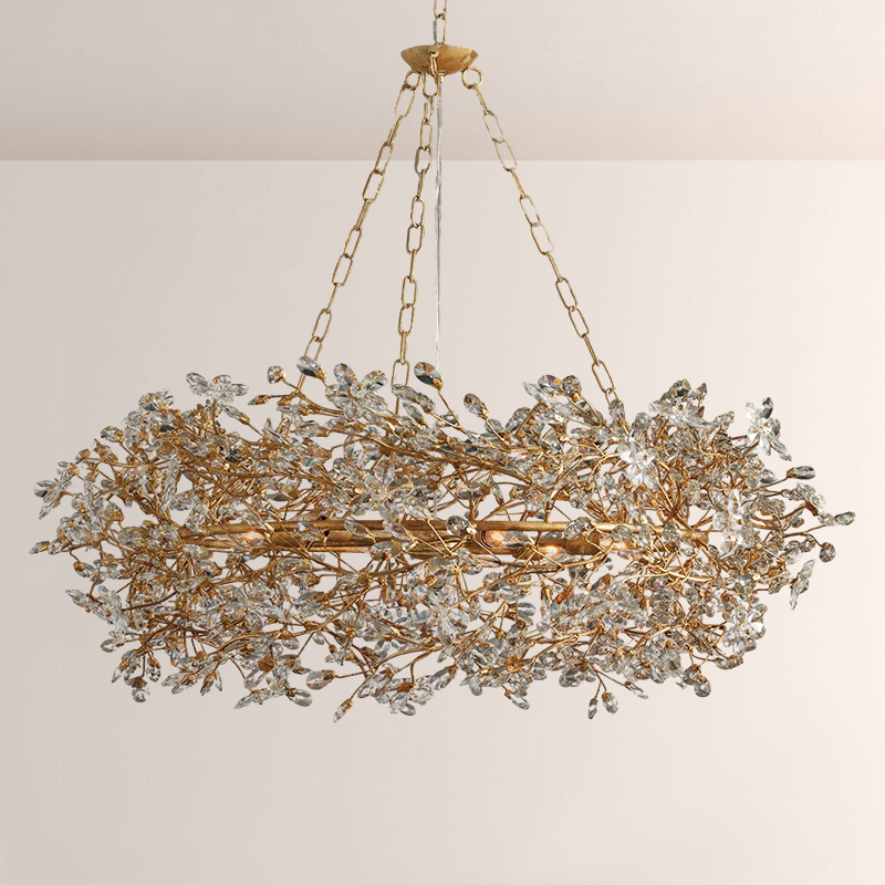 Fiore Crown Chandelier - Everlamps