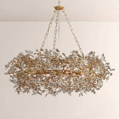 Fiore Crown Chandelier - Everlamps